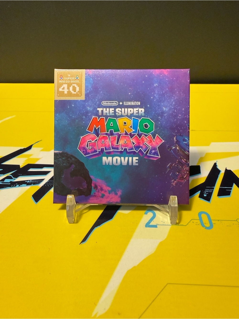 Super Mario Bros. 40th ANNIVERSARY-TARGET Mario Galaxy Movie Stickers PACK PROMO